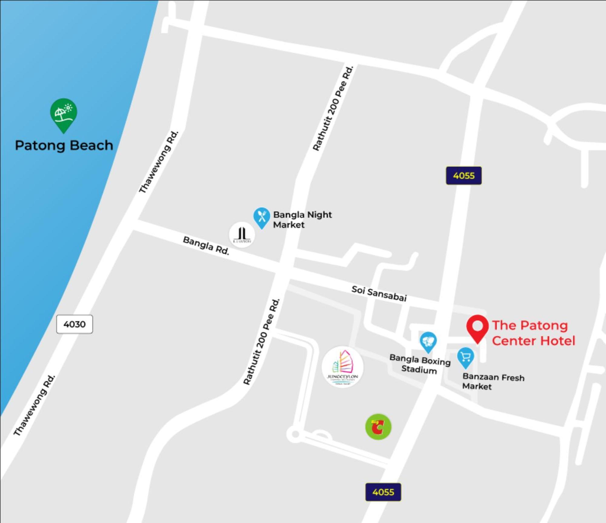 The Patong Center Hotel Екстериор снимка